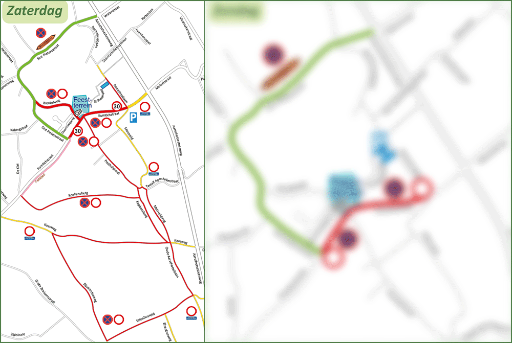 Verkeerswijzigingen